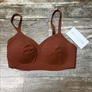 Athleta NEW Women's Brown Intimates Bra Size Medium D/DD